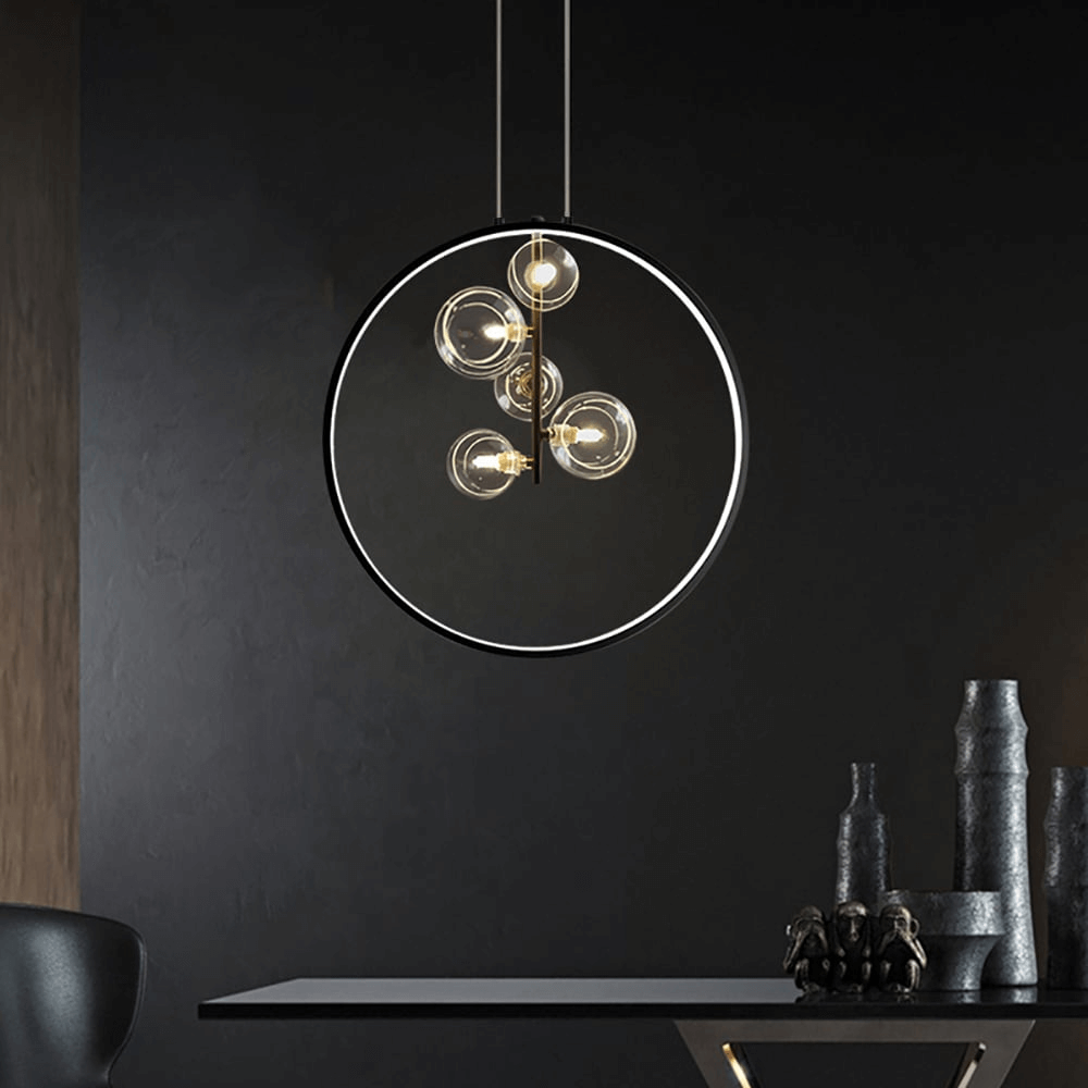 Minimalistisk Glas Hänglampa - LED Belysning