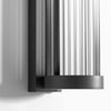 Modern Utomhuslampa Cylindrisk Metall & Glas