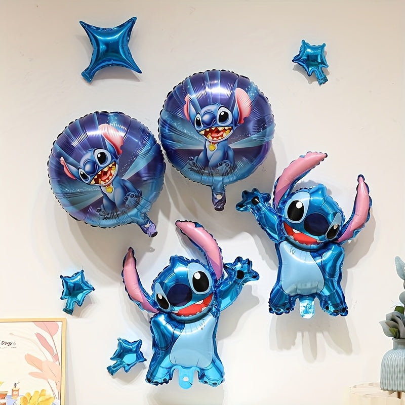 Stitch Ballongset – 5 Delar för en Magisk Fest