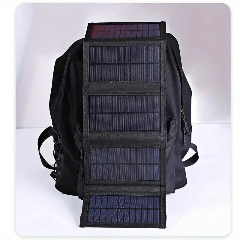 Fällbar Solenergi Power Bank - SolarMate