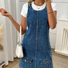 Morin Denim Overall Klänning – Avslappnad och Chic