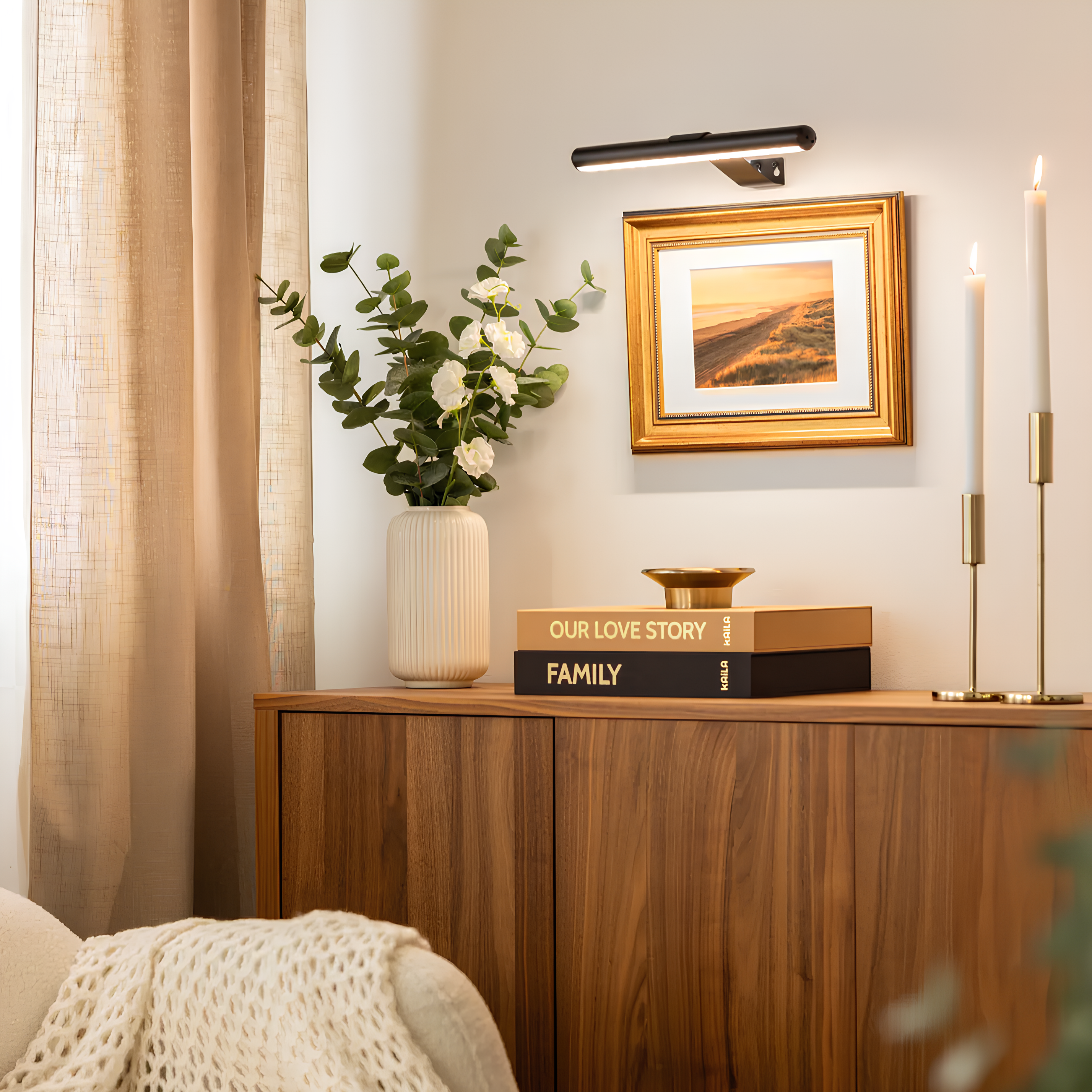 Trådlös Konstlampa - LumeArt