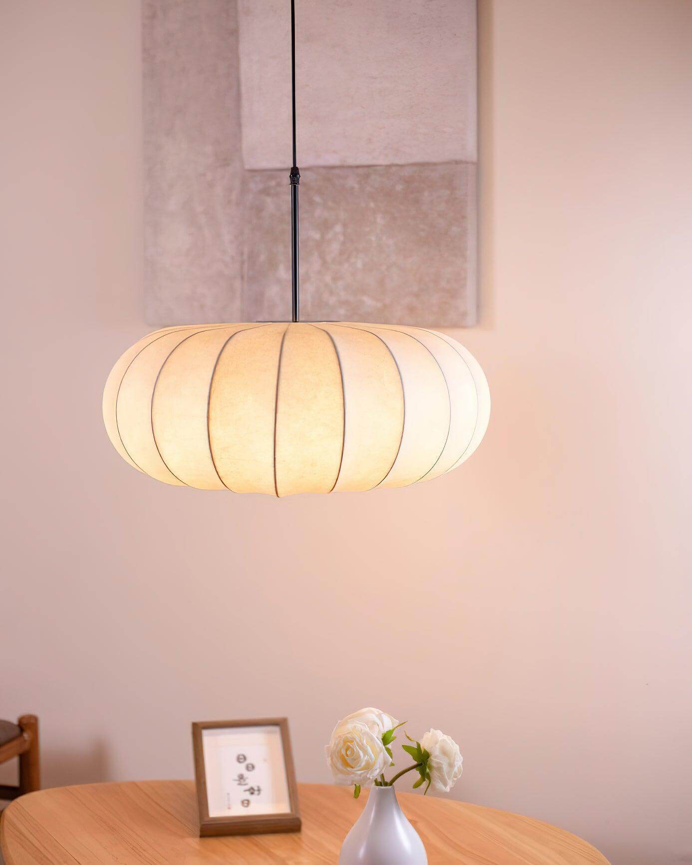 Taklampa - Minimalistisk Design - Wabi-Sabi Stil