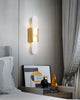 Modern Vägglampa - Alabaster & Metall