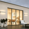 LED Utomhusvägglampa - Rättvinklig Design