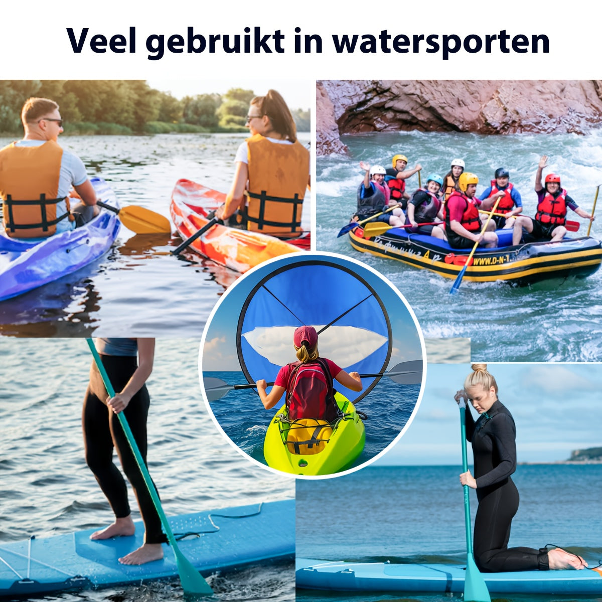 SpeedSail Fällbar Kajaksegel – Effektiv och Lättanvänd