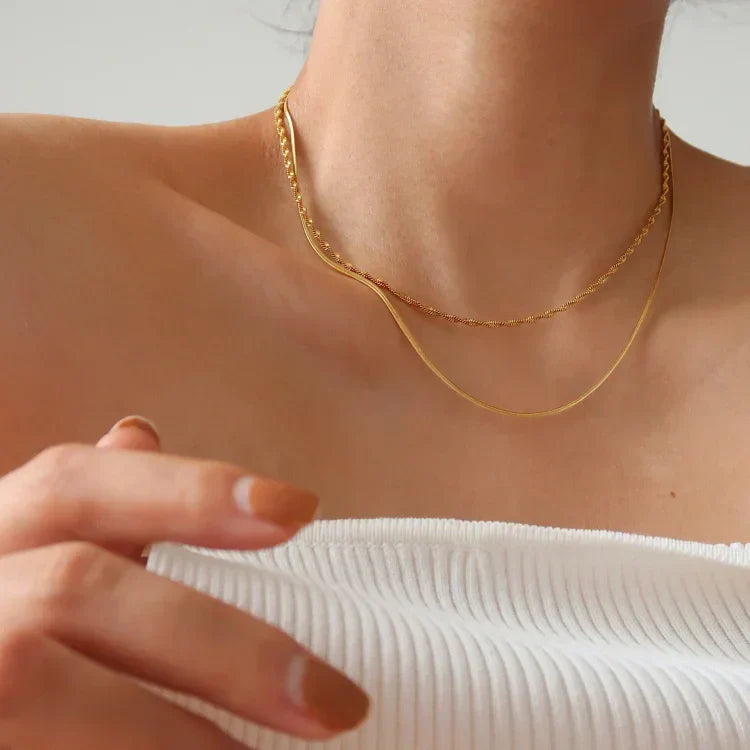Stilren Slim Snake Chain – Isis