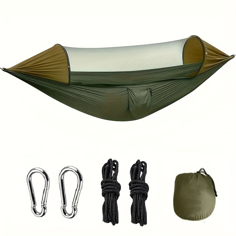Relax Plus Anti-Myg Hammock – Säker, Rymlig och Bekväm för Utomhusbruk