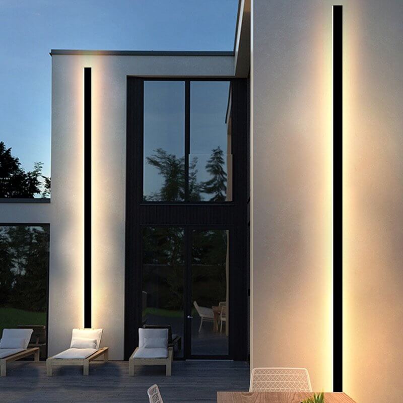 Modern LED Vägglampa Utomhus - Tidös Design