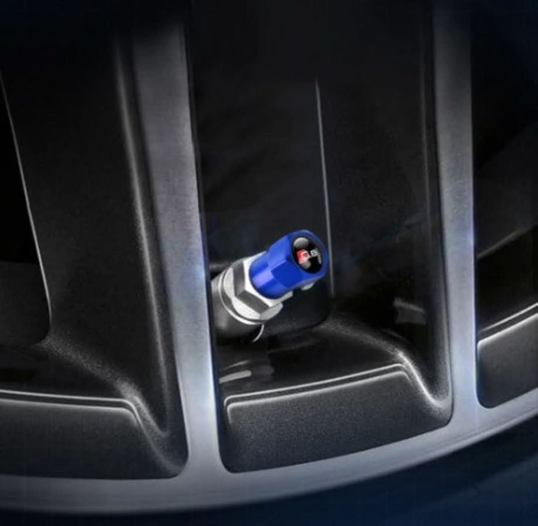 Varumärke Ventilkapslar Set (4 Bitar) - WheelTops