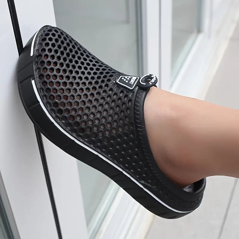 Ventilerande Träskor för Herrar | Sportiga Slip-ons