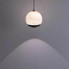 Taklampa - Alabaster Glas Boll med Marmor Fot