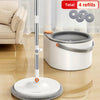 FlexiClean Spin Mop Set – Handsfree, Justerbar och Effektiv Städning