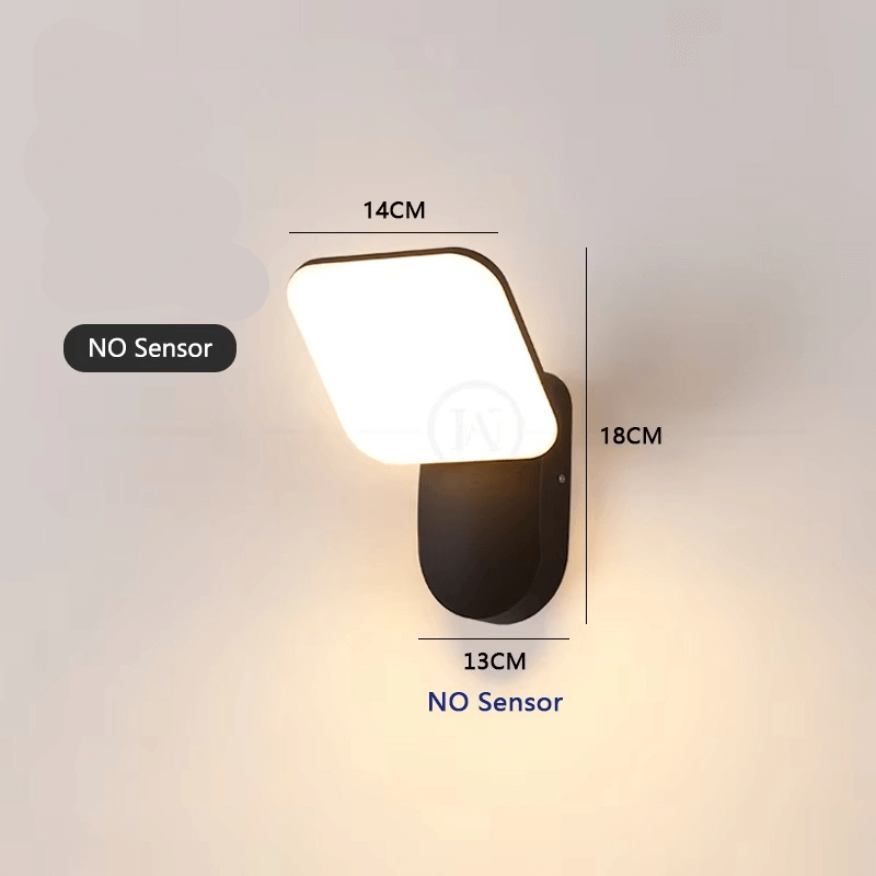 Smart LED Vägglampa med Rörelsesensor
