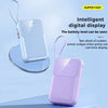 Ultimat Bärbar Power Bank 10000mAh - Snabbladdning med Inbyggda Kablar