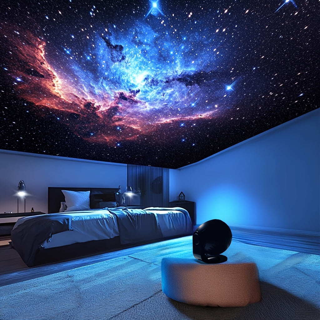 Galaxens Stjärnprojektor – Imponerande LED Rymdprojektion med Timerfunktion