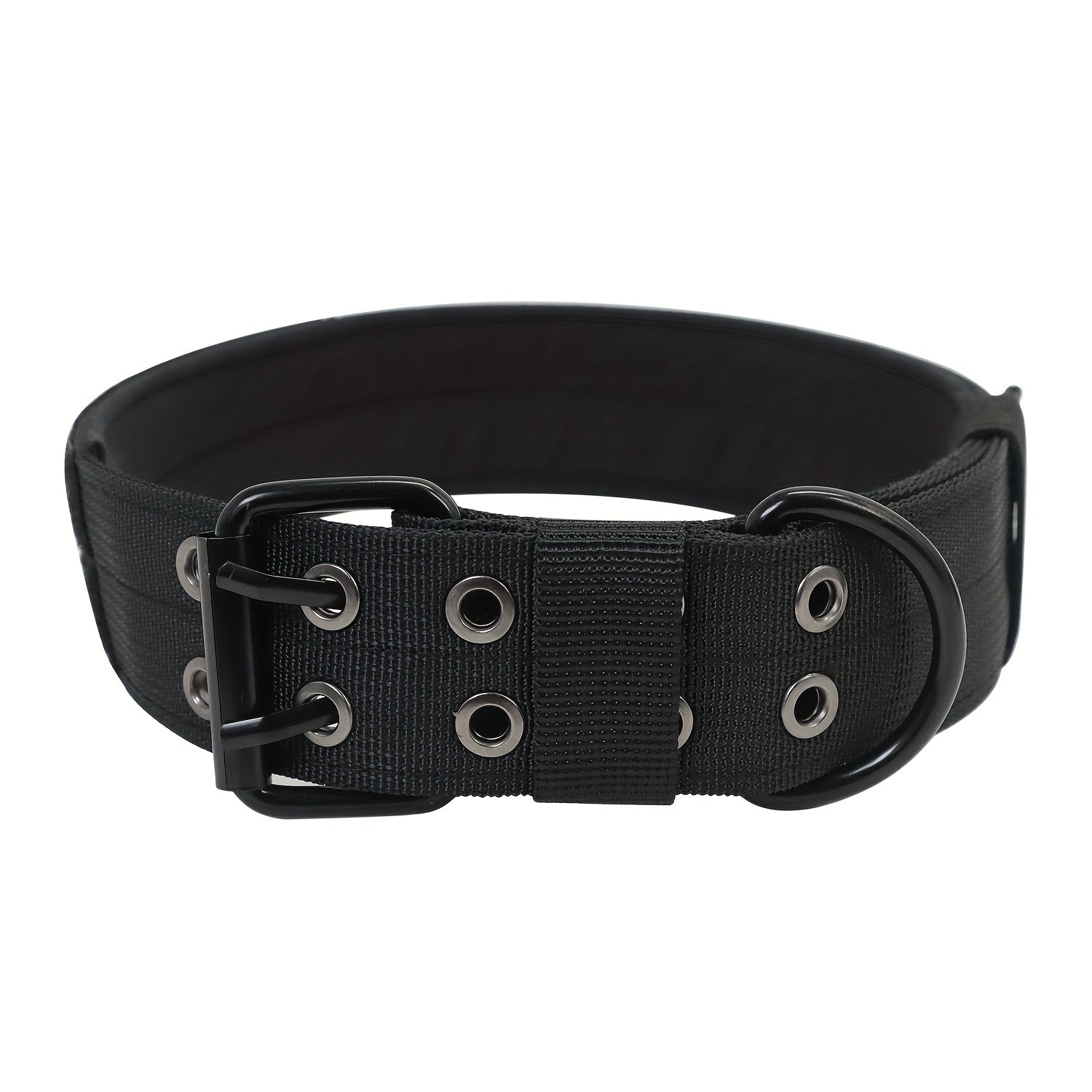 Justerbar Nylon Hundhalsband – Komfort och Kontroll för Stora Hundar