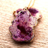 Naturlig Kristall Geode Hänge – Gaia