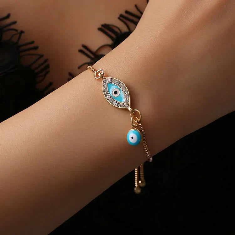 Ondskefullt Öga Armband i Etnisk Stil – Selene
