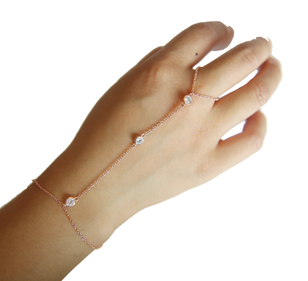 Kedjearmband | Palmring Kristallarmband