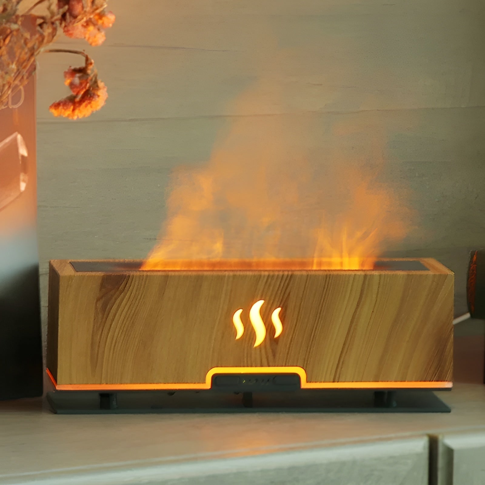 Multifunktionell Aroma Luftfuktare – GlowFlame