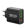 PowerHub 65W Multi-laddare – Effektiv och snabb för flera enheter