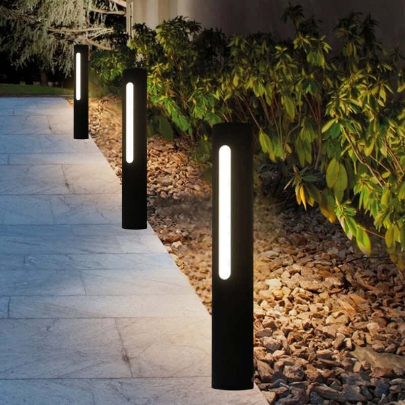 Modern LED Utomhusvägglampa - Metall & Akryl