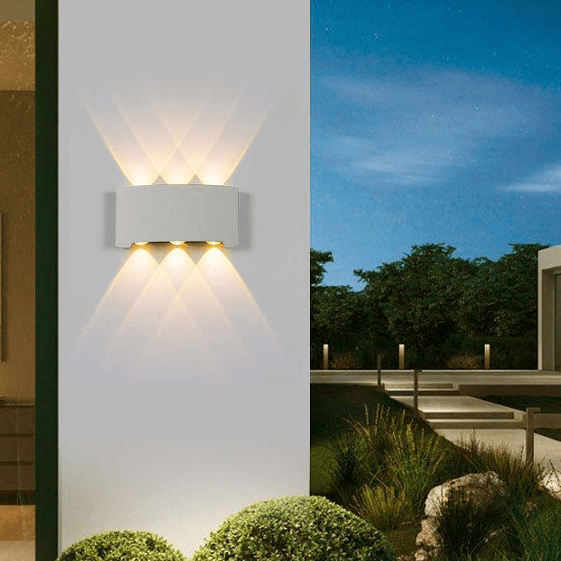 Modern LED Vägglampa - Utomhusbelysning