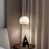 Taklampa - Alabaster Glas Boll med Marmor Fot