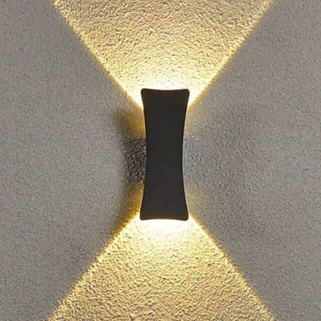 Modern Utomhusvägglampa - Oval & Rektangulär Design