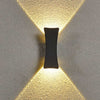 Modern Utomhusvägglampa - Oval & Rektangulär Design