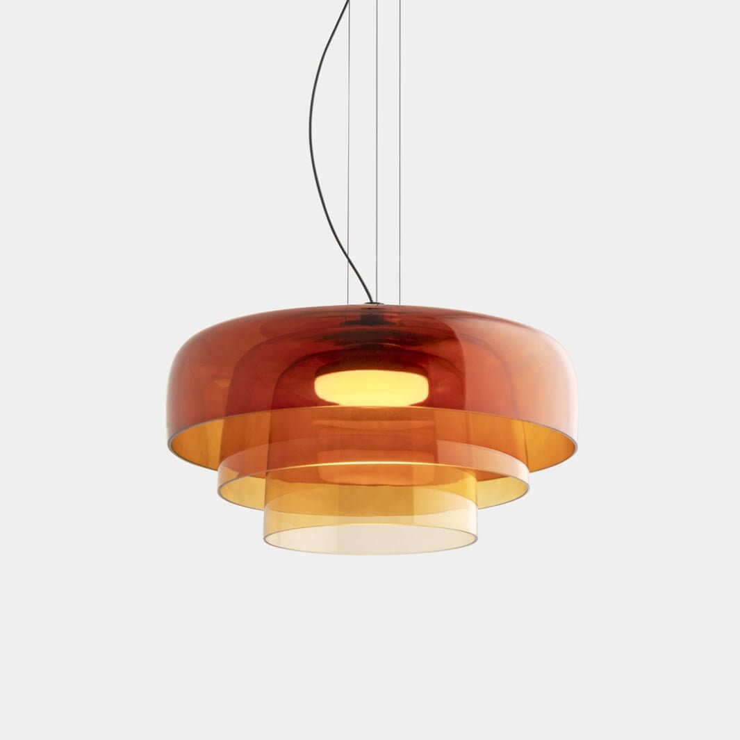 Hänglampa i Norsk Glas - Unik Design