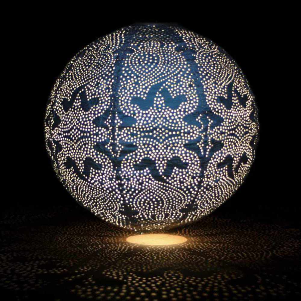 Trädgårdslampa Bollformad - Dekorativ & Solenergi