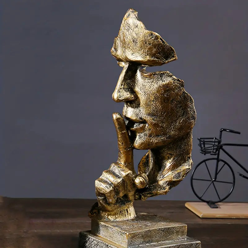 Serenity Sculpt – Abstrakt Skulptur för Lugna Reflektioner i Ditt Inre