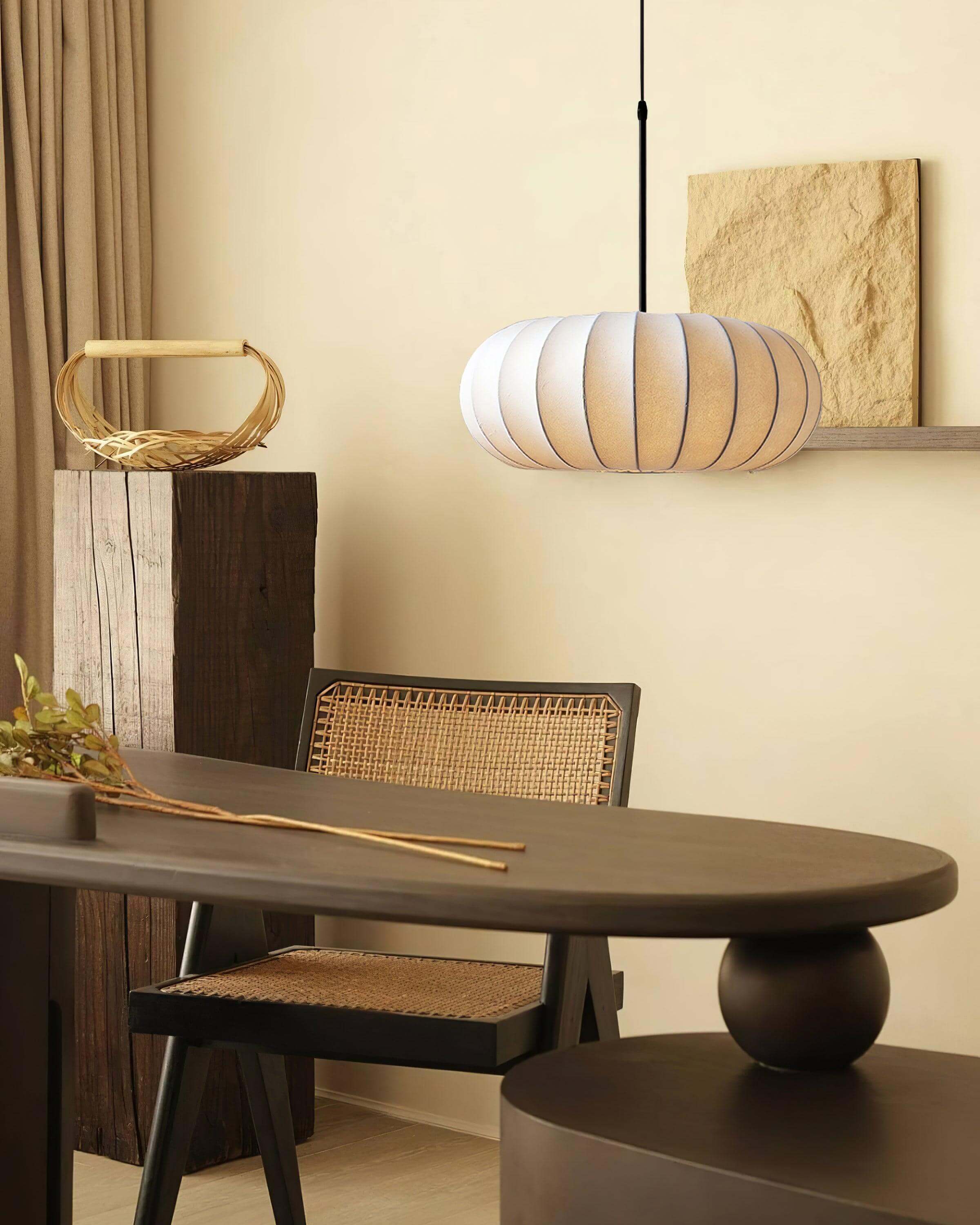 Taklampa - Minimalistisk Design - Wabi-Sabi Stil