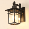 Modern Utomhus Vägglampa - Svart Design