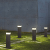 LED Utomhuslampa - Rektangulär Metall Design
