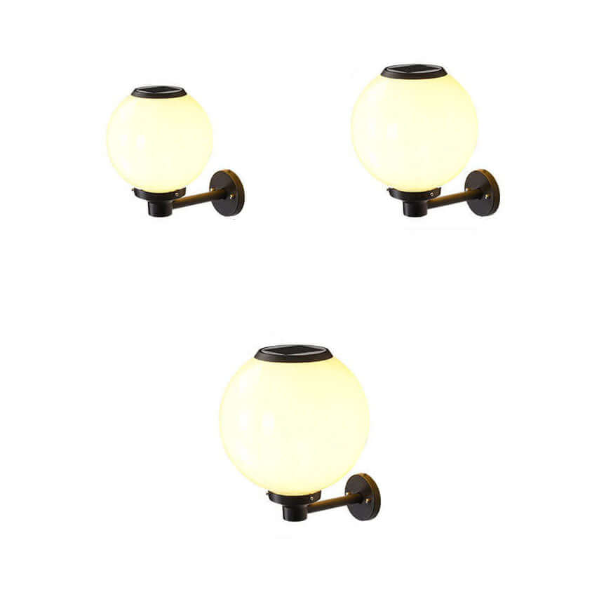 Vattentät Utomhusvägglampa på Solenergi