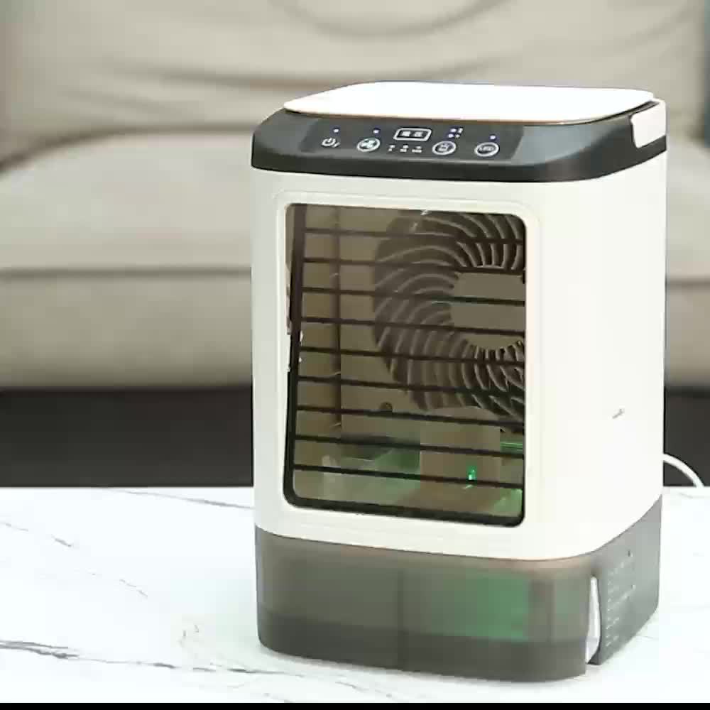 Portabel Mini Vattenkyld Luftkonditionering – USB Driven med Stort Vattentank