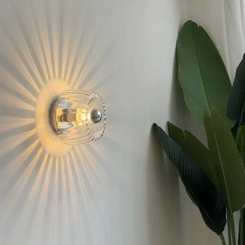 Skandinavisk Bauhaus Vägglampa - Nordisk Glöd