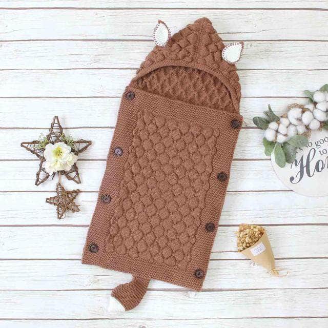 Stickad Baby Sovsäck – Livia