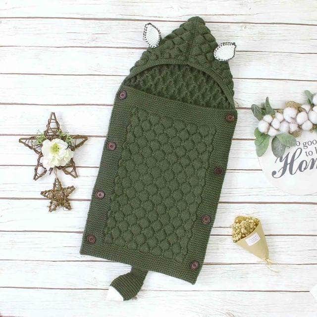 Stickad Baby Sovsäck – Livia