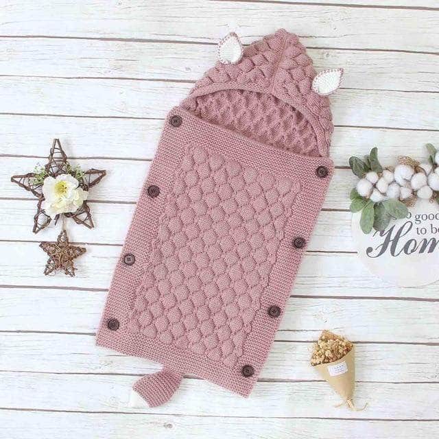 Stickad Baby Sovsäck – Livia