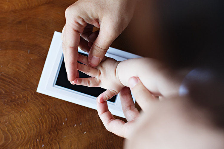 Personligt Baby Handavtryck Set – MiniMemento