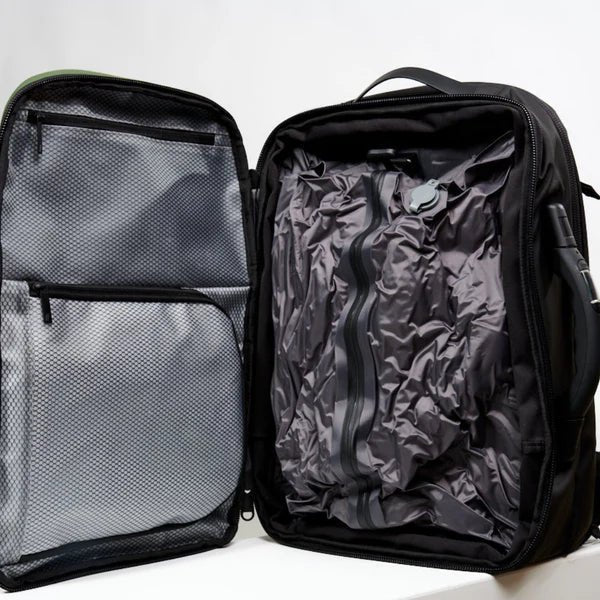 ElitePack Luftkompressionsryggsäck | 60L vattentät affärs- och rese-ryggsäck med vakuumkompressionsteknologi