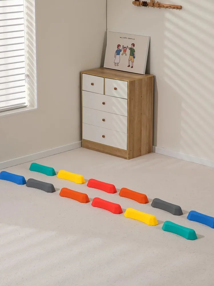 Färgglada Balansstenar – BalanceFun