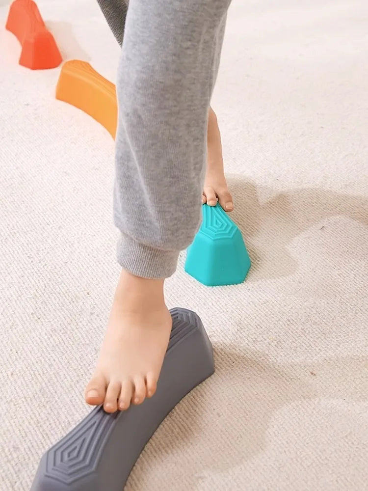 Färgglada Balansstenar – BalanceFun