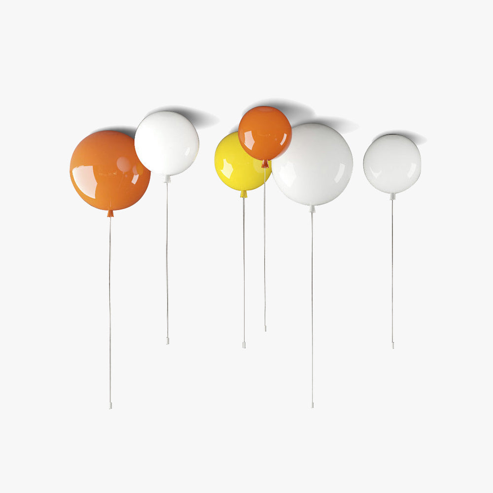 Kompakt Modern LED Ballong Taklampa – AuraLite