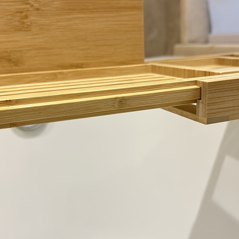 Lyxigt Badkarshyllan i Bambu – ZenBath