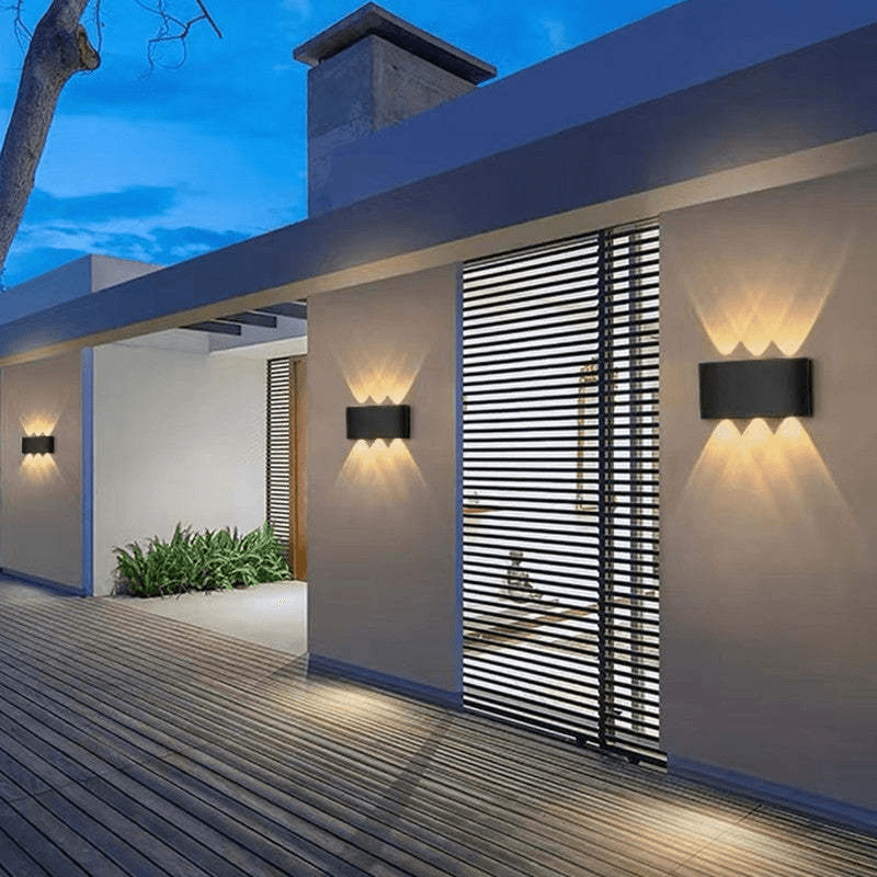 Modern LED Vägglampa - Utomhusbelysning
